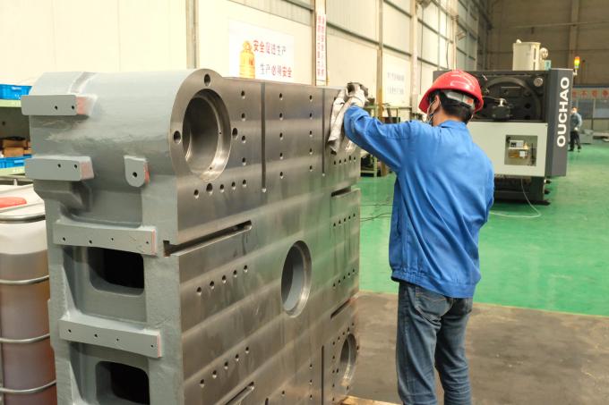 Plantilla de las piezas de la máquina del moldeo a presión