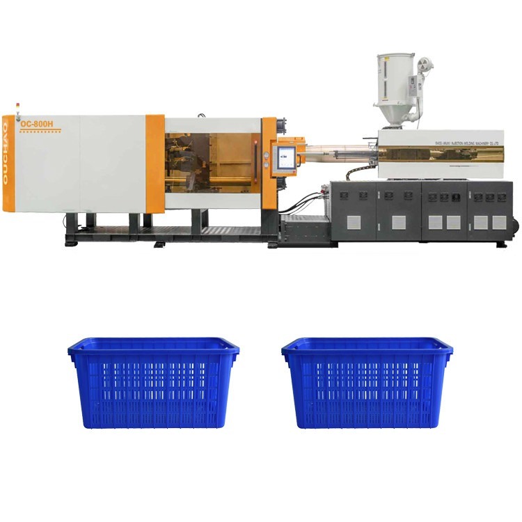 OUCO 800T CE Certification Popular Injection Molding Machine For Production Of Garbage Cans